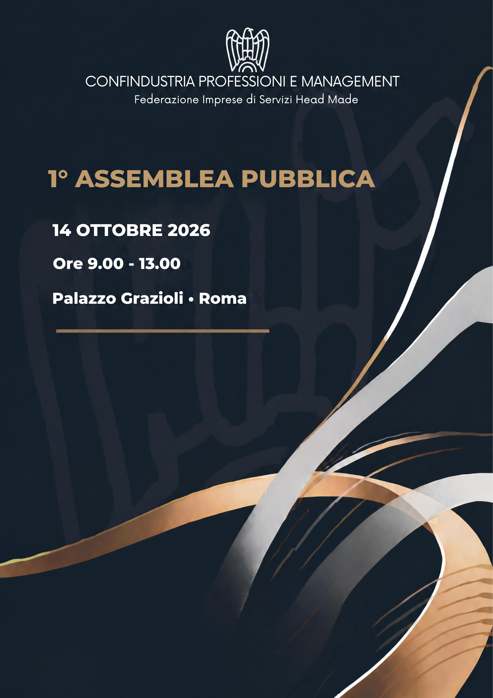 𝟭° 𝗔𝗦𝗦𝗘𝗠𝗕𝗟𝗘𝗔 𝗣𝗨𝗕𝗕𝗟𝗜𝗖𝗔 𝗗𝗜 𝗖𝗢𝗡𝗙𝗜𝗡𝗗𝗨𝗦𝗧𝗥𝗜𝗔 𝗣𝗥𝗢𝗙𝗘𝗦𝗦𝗜𝗢𝗡𝗜 𝗘 𝗠𝗔𝗡𝗔𝗚𝗘𝗠𝗘𝗡𝗧